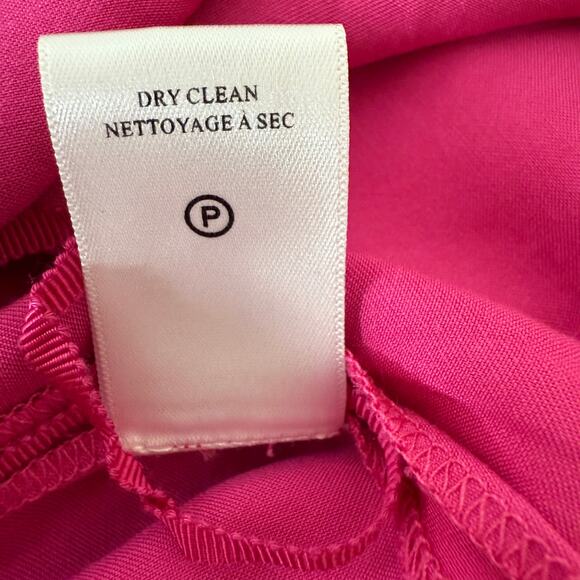 A.L.C. Fuchsia Silk Blend Halter Top Career Layering Date night | Women’s Size 2 - Picture 6 of 13